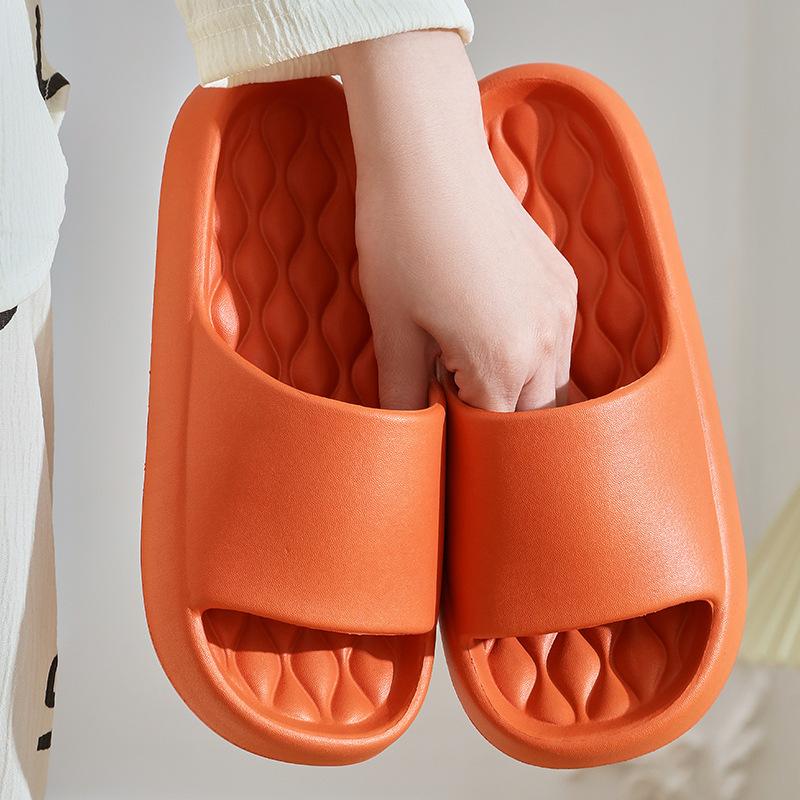 Slippers women's home bathroom bath non-slip summer couple sandals men's indoor home