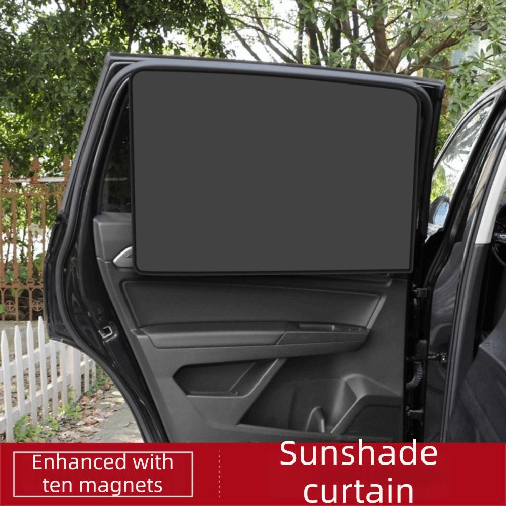 2/4Pcs Blackout Car Window Covers Magnetic Car Privacy Curtains Car Window Sun Shade Baby Care