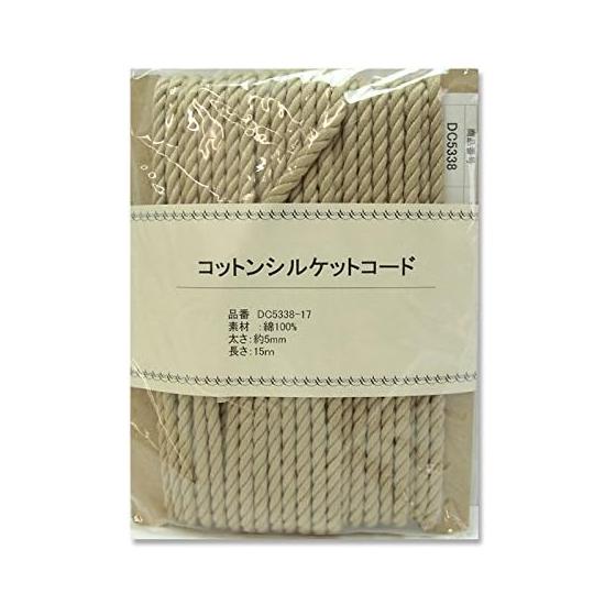 Nippon Chuko NBK Cotton Mercerized Cord 5mmx15m DC5338-17L