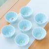 Chinese Tea Cups Porcelain Celadon Fish Ceramic Teacup Set Household Single Cup Teaware Kitchen Kung Fu Tea Sets 2025 New