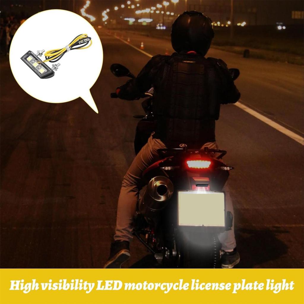 Motorcycle Tail Light Motorcycle Turn Signals Brake Light Vibration-Resistant Motorbike Accessories High-Intensity Rear Lamp For
