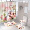 Bathroom Shower Shower Curtain Set No Punch Bathroom Window Curtain Door Curtain Partition Curtains