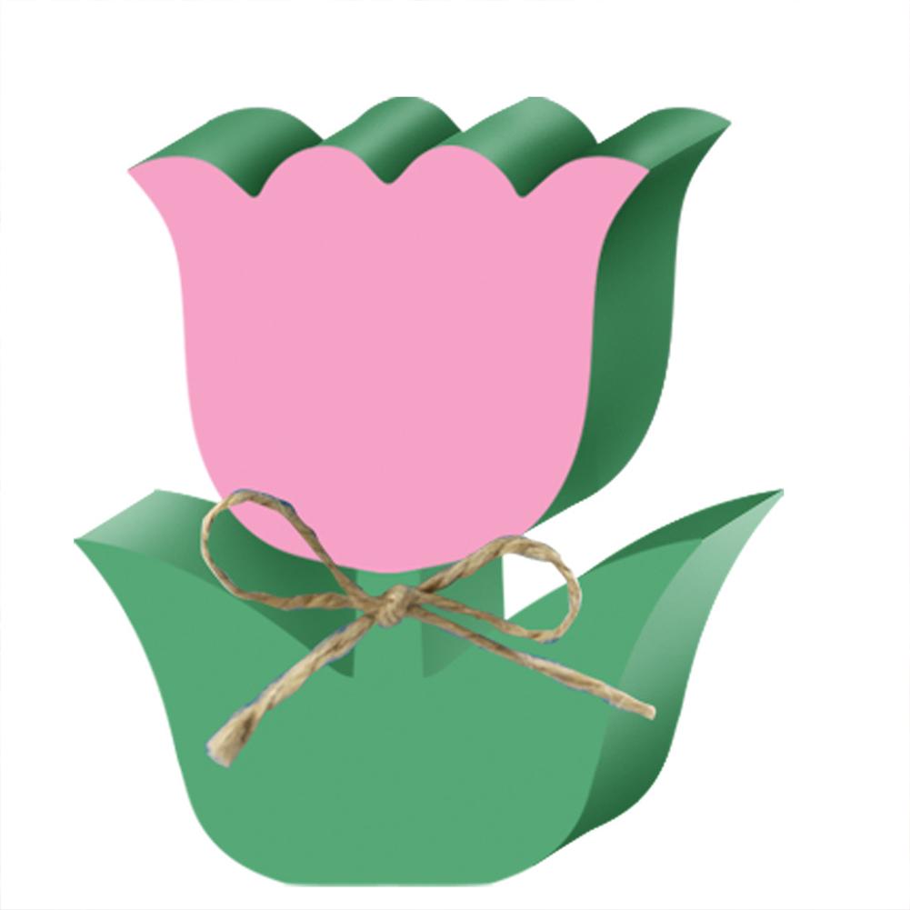 Easter Wooden  Ornament Carved Rabbit Colorful Tulip Flower Diy Craft Handmade Ornaments Kids Gift Happy Easter Party Decor