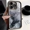 Marble Pattern Phone Case For iPhone 15 Pro Case for iPhone 11 12 13 14 Pro Max Mini XR XS 7 8 Plus SE2 Matte Shockproof Cover
