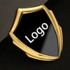 Car Decoration Stickers Stainless Steel Stickers Car logo replacement sticker trunk decoration sticker Customized LOGO mhsv0