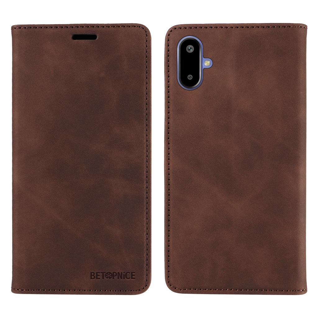 For Samsung Galaxy F06 5G Case BETOPNICE Magnetic Closure RFID Blocking Wallet Stand Leather Phone Cover
