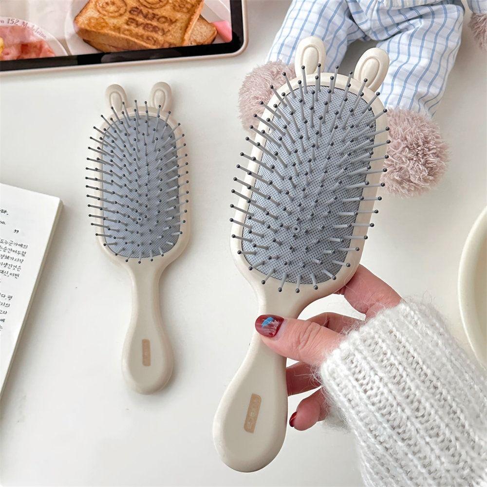 

Hair Accessories Massage Hair Brush Hair Styling Air Cushion Comb Rabbit Shape Airbag Comb Lady фиолетовый