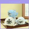 Whale Penguin Plush Keychain With Soft Pp Cotton Fill For Gift And Backpack Decoration