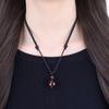 [COAI] 16mm Tiger Eye Red Tiger Eye Good Fortune Pair Necklace