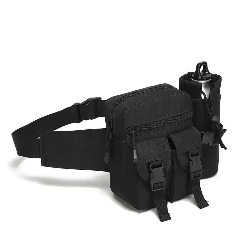 Tactical kettle bag outdoor military fan multi-functional small waist bag tool satchel cycling travel men's and women's sports small breast bag