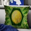 B-Bitcoin Cushion Cover Pillowcase Upholstery Sofa Throw Pillow Home Decor Pillowcas