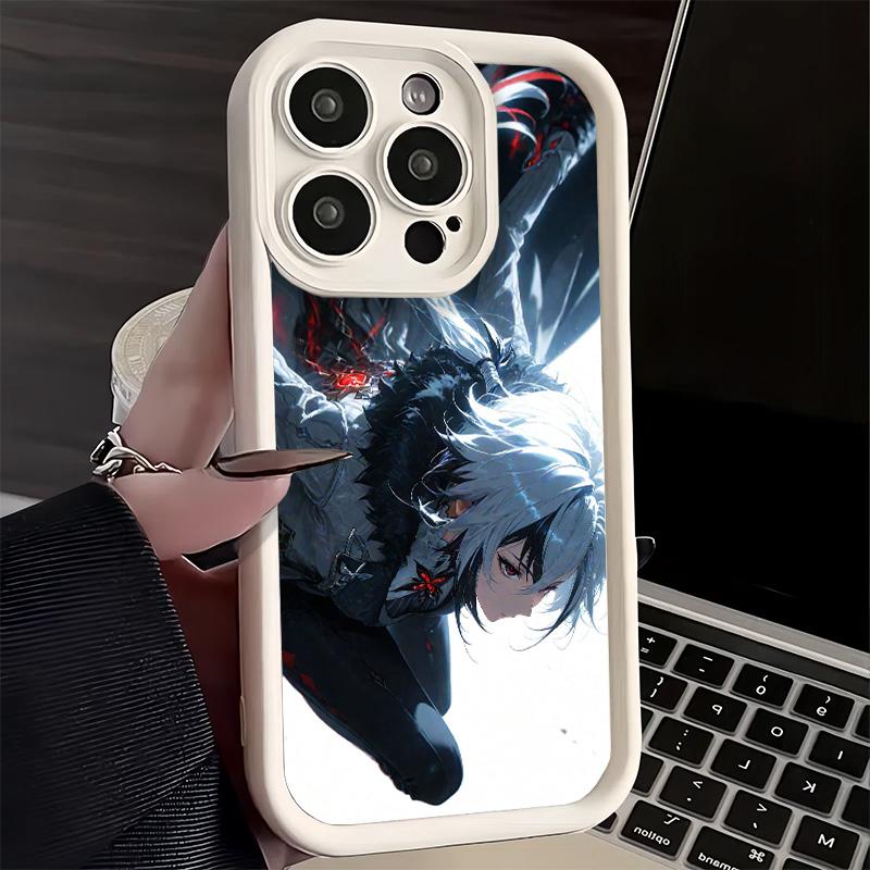 

Phone Case for iPhone 17 Air 16E 15 16 Pro Max Genshin Impact Arlecchino Cover 14 Plus 13 12 Mini Soft Shell Silicone Fundas iPhone 17