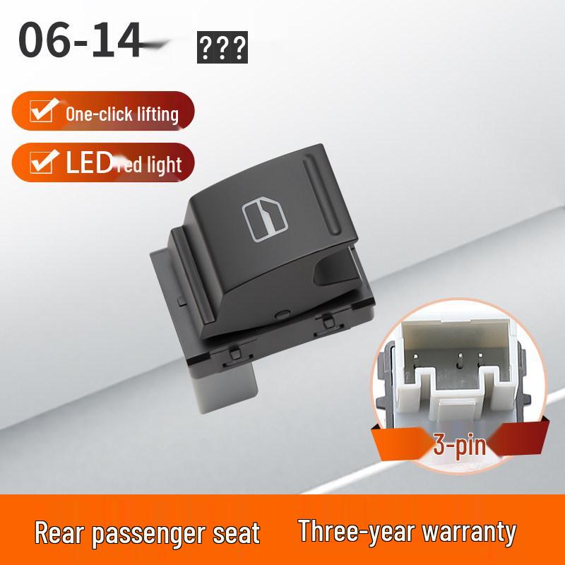 

Compatible with Volkswagen Sagitar Glass Lifter Switch for 2014-2019 Models Car Window and Door Button. No Door Disassembly