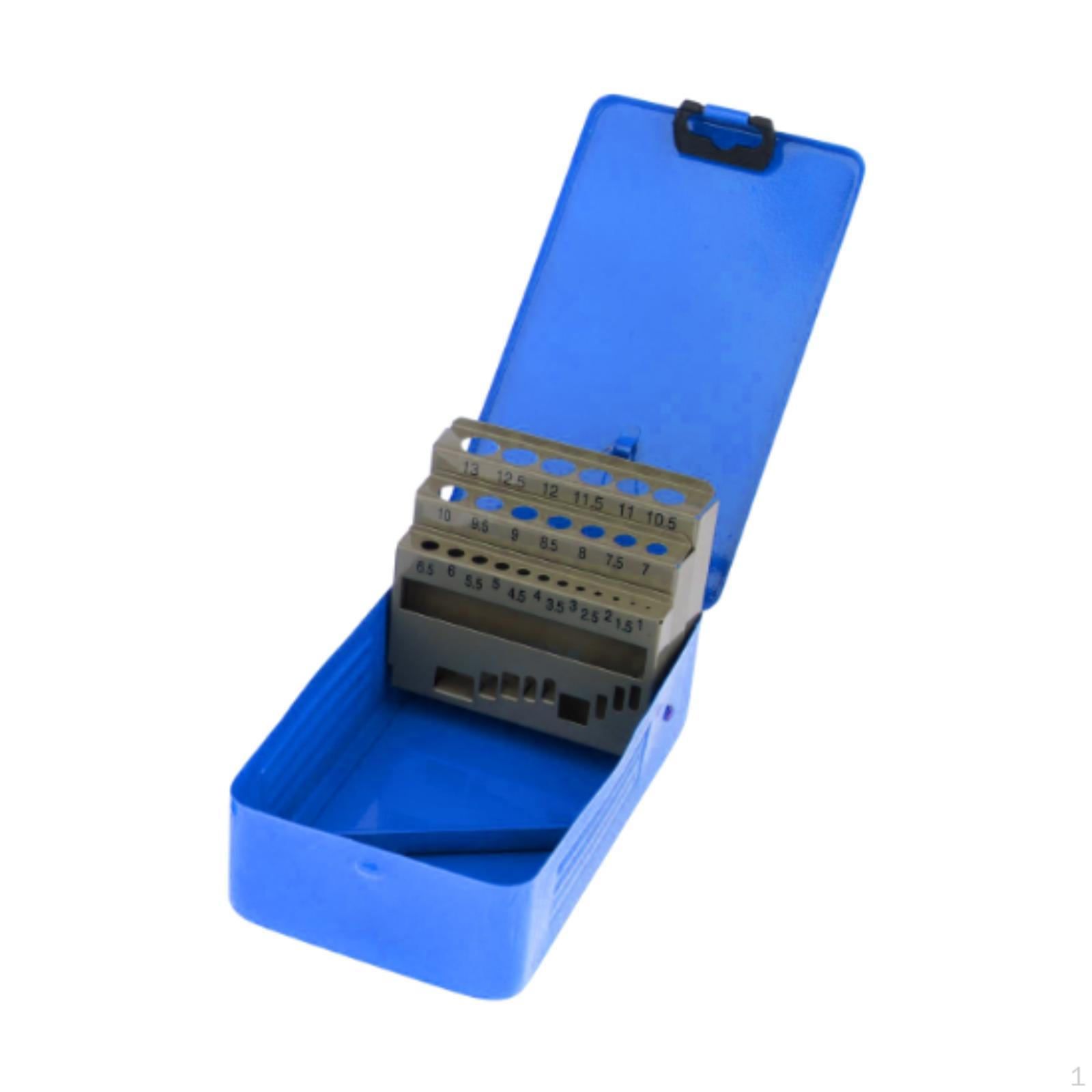Drill Bit Index Box Dispenser Organizer Conveneint Accessory Metal