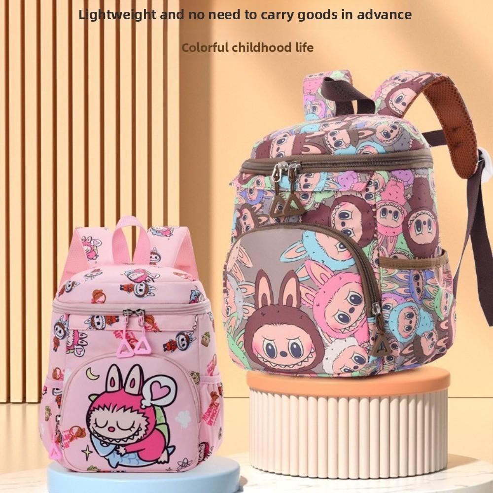 Elementary School Children Cute Students Cartoon Kindergarten Backpack