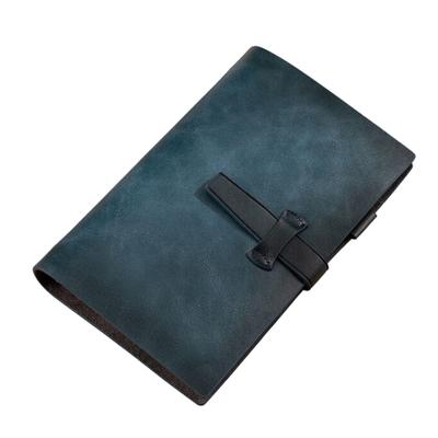 CocoroFactory Sistema Memo Planner Planner PU Planejador de Trabalho, Bloco, Capa, Estojo, Caderno, Bíblia, Negócios, (Marinha)