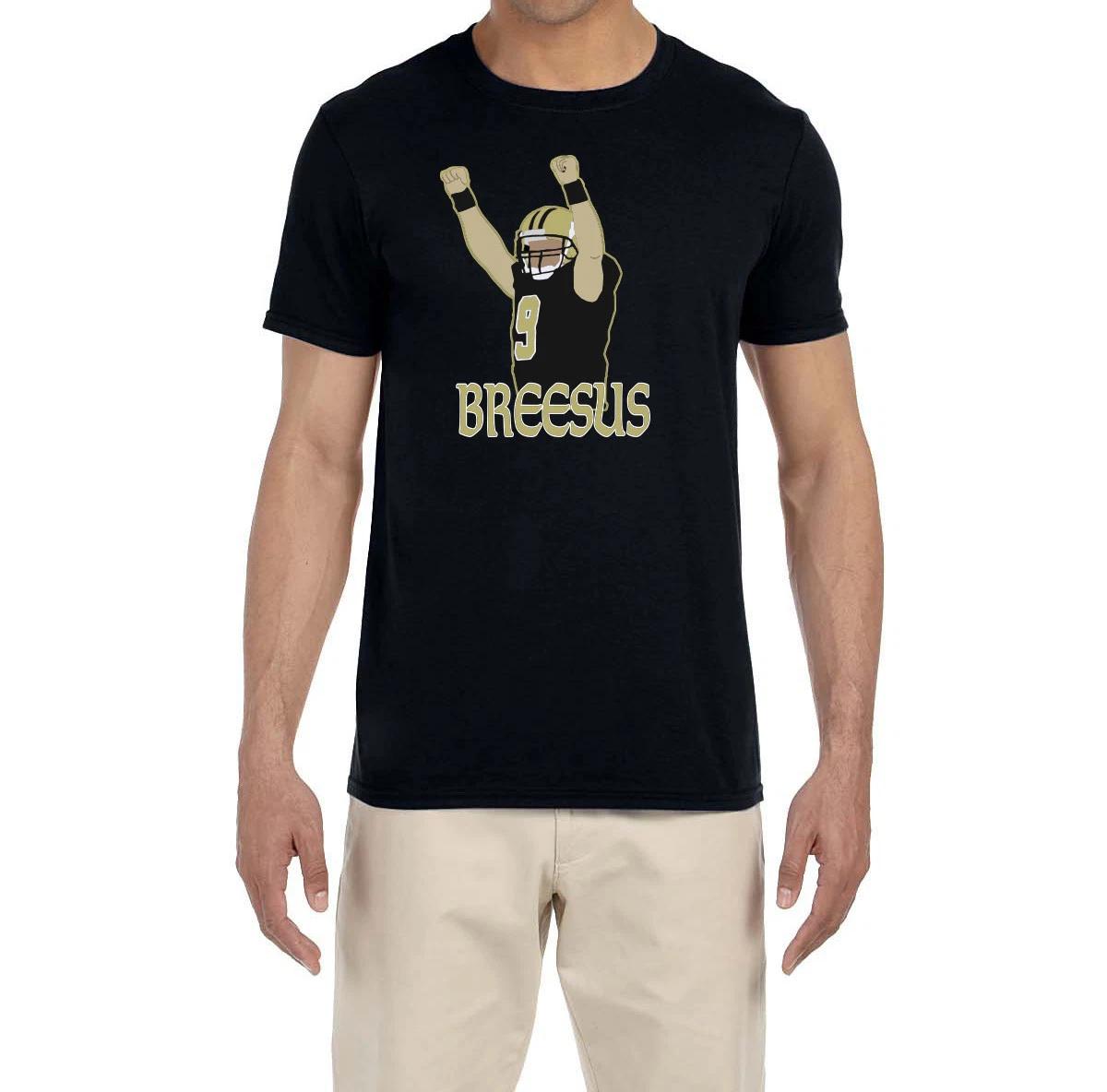 New Orleans Saints Drew Brees Breesus T-Shirt XXXL