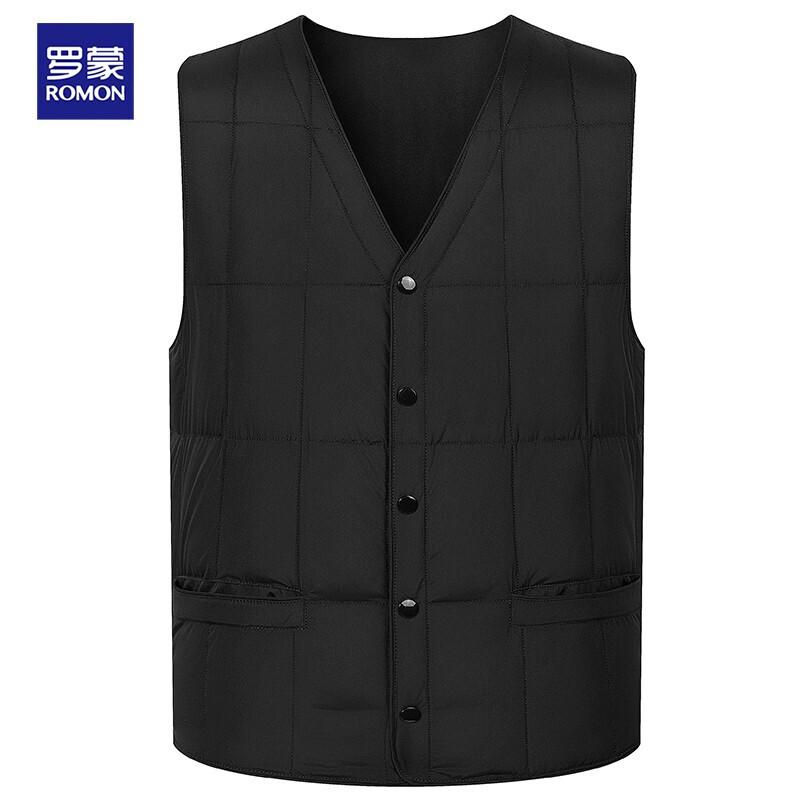 Romon Men s 90% White Duck Down Vest 180