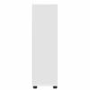 Bathroom Cabinet with Door White 30.5 x 30 x 101 cm Engineered Wood
