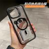 Slim PC Phone Case With Hidden Kickstand Lens Protector IPhone 12 To 16 Pro Max Magnetic Compatible