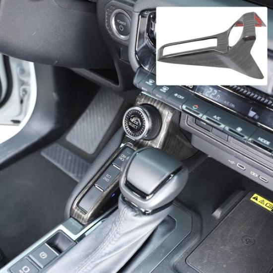 Black Wood Grain ABS Driving Mode Adjustment Trim For Toyota LC250 Prado VX 24+