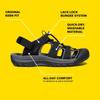 Sandals RAPIDS H2 GREY Cm [KEEN] Men's BLACK/STEEL 26.0
