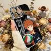 Haikyu__ Shoyo Hinata Handyhülle Für iPhone 17 16 15 14 13 12 11 Mini Pro Max Plus Transparente Hülle