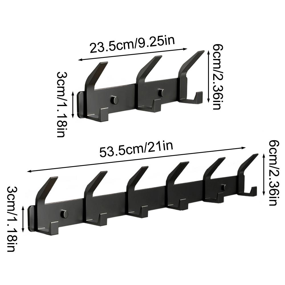 Easy Installation Door Hook-Strong Metal Coat Rack, Suitable for Clothes, Hats and Bags-Space Saving Design, Suitable for Bedroo