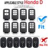 Zinc Alloy TPU Car Key Fob Case Cover For Honda Civic Accord CR-V HR-V Fit Pilot
