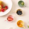Mini Seasoning Plate, Household Small Sauce Plate, Plastic Small Plate with Handle, Hot Pot Salad Seasoning Plate