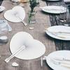 Round Folding Fan Heart Shaped Accordion Paper Fans Hand Crafts Blank Fan  For Birthday Wedding