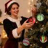 Christmas Tree Decorations 12 Pieces Hangable Decor 2.36 Inch Ball For Holiday For Indoor Outdoor Bedroom Window Store Home