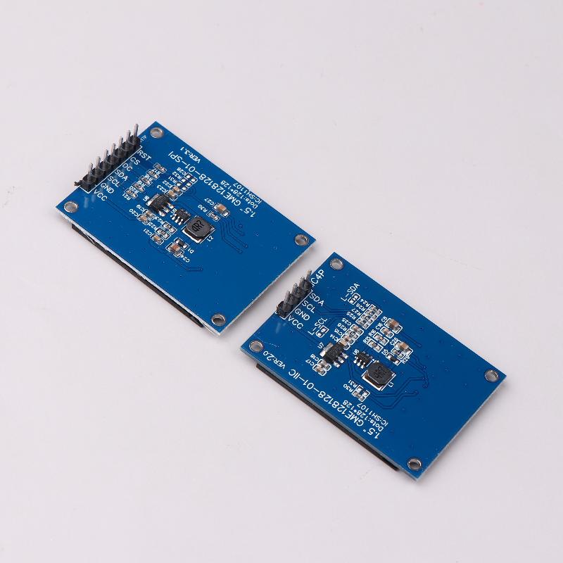 1.5 Inch 1.5" 128X128 Oled Screen Display Module 4Pin 7Pin Sh1107 Driver Iic 4 Pins White For Raspberry Pi For Stm32