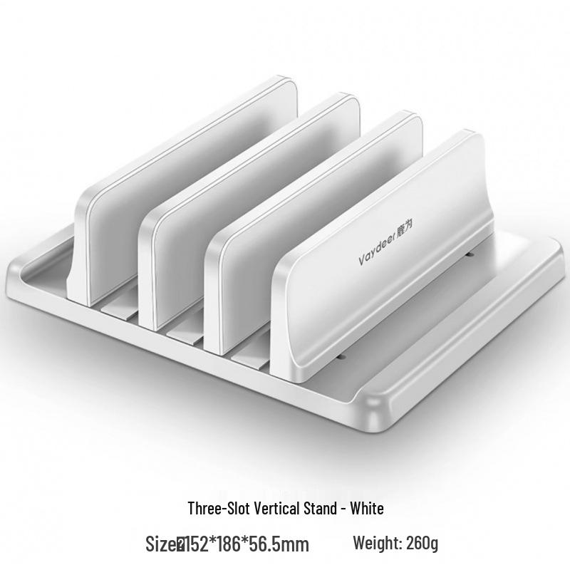 Laptop Vertical Stand and Desktop Storage Rack Bracket