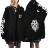 Berserk Japonské Anime Mikiny s Kapucí na Zip Dámské Pánské Mikina Harajuku Kreslené Bundy Unisex Kabáty Topy Hip Hop Mikina Streetwear
