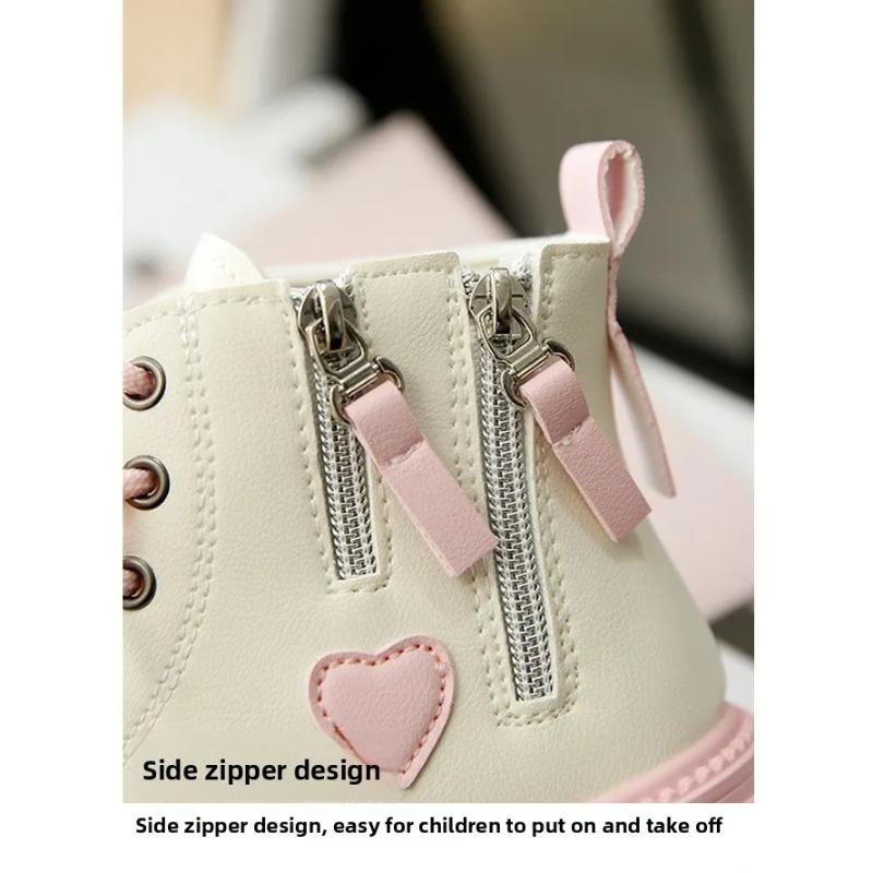 Children Boots Girls Fashion Autumn Winter Casual Comfortable Short Boots Warm Kids Versatile Anti Slip Boots