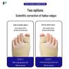 Hallux Valgus Corrector: Big Toe Improver and Toe Alignment Brace for Men and Women. Split Toes, Can Be Worn with Shoes.