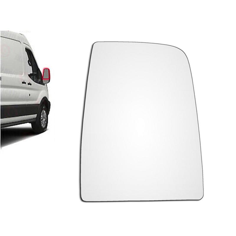 

Автомобильное зеркало заднего вида с подогревом, стеклянная дверь, боковое стекло заднего вида с опорной пластиной, автозапчасти для Ford Transit MK8 1Pc Right