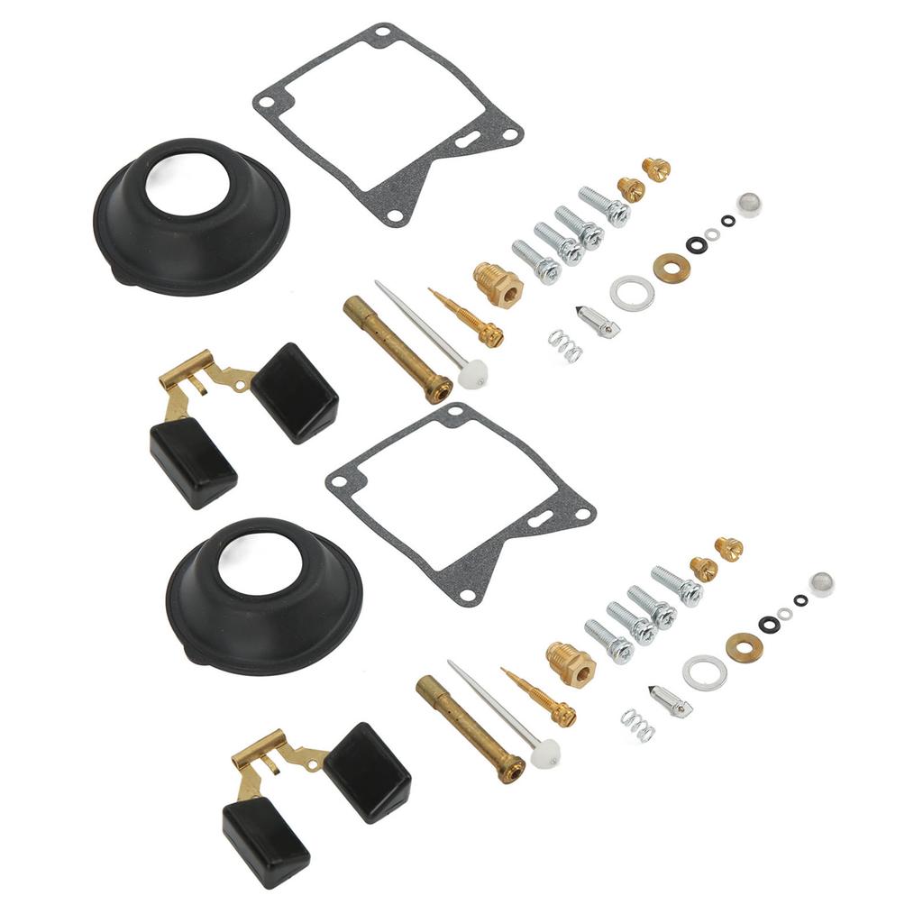 2 Set Carburetor Rebuild Repair Kit Racing Motorcycle Carb Overhaul Kit for Virago 750 XV750 1981‑1983