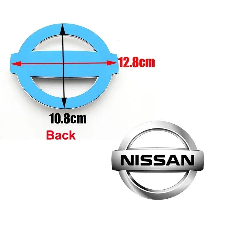 New Car Front Rear Logo Silver Emblem Nissan Qashqai X-Trail Kicks Juke Leaf Micra Patrol Maxima Murano Altima Teana Versa L