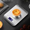 Multifunction Digital Kitchen Scale Stainless Steel LCD Display Electronic Scales Waterproof High Precise Food Scale Baking