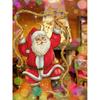 5D Diamond Painting Cartoon Santa Claus Diy Diamond Embroidery Christmas Landscape Cross Stitch Rhinestone Mosaic Christmas Gift