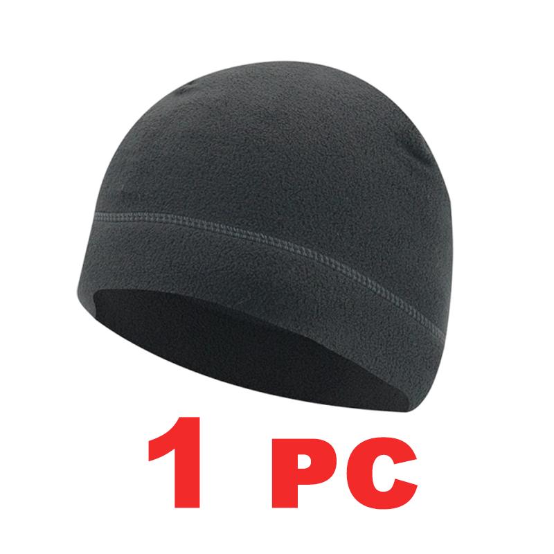 Fleece Warm Hat Winter Cap Men Women Outdoor Sports Skiing Cycling Hat Windproof Soft Beanie Cap Male Lady Autumn Winter Hats