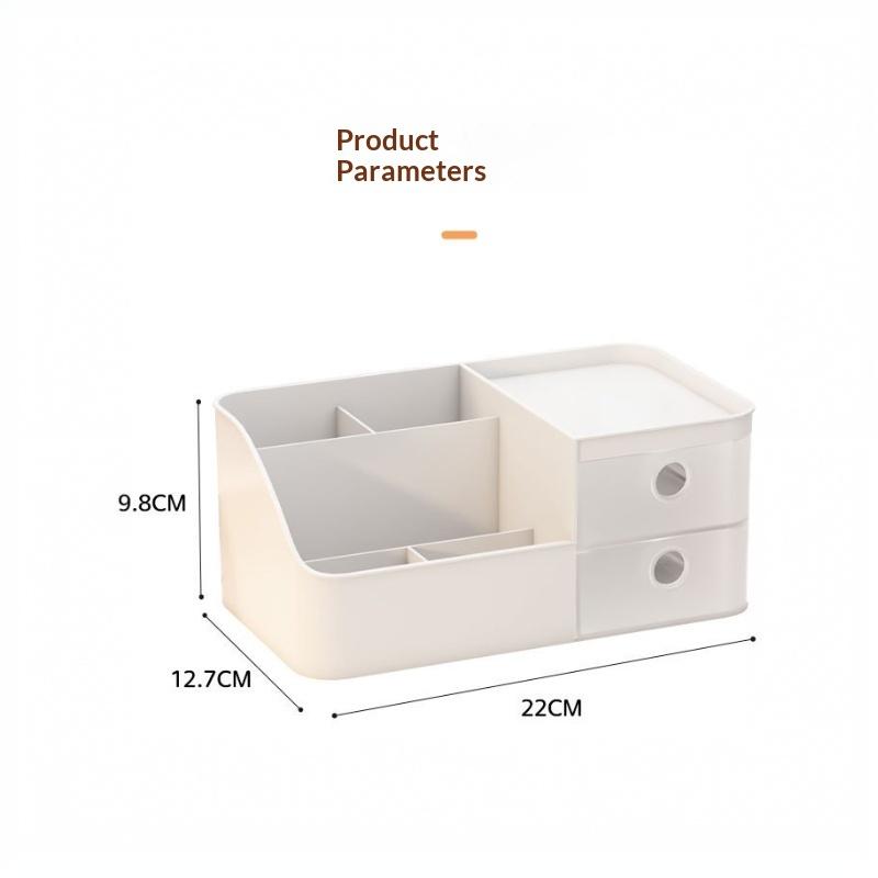 Desktop Storage Box Large Capacity Pen Holder, Suitable For Tidy Desks In Study/Bedroom/Study, Suitable For Daily Storage