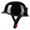 German Crafted Vintage Steel Cruiser Helmets | Half Face Unisex Motorcycle Helmets | DOT Certified for Reliable Protection