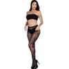 New Vintage Tattoo Lace Cut-Out Mesh Stockings Women's Bottom Socks Small Mesh Pantyhose Women