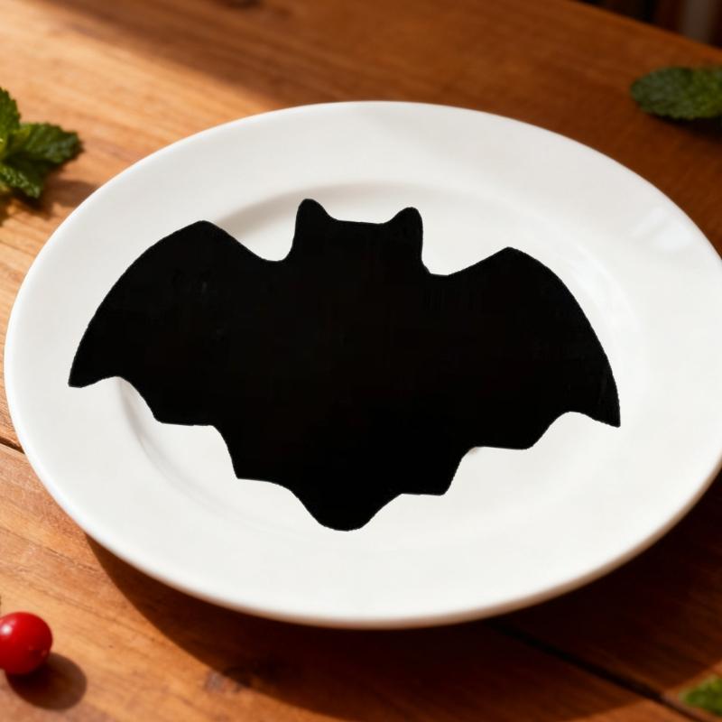 Wiederverwendbare Filz-Bestecktaschen Halloween-Themen-Besteckabdeckungen Süßigkeitentaschen Küchenutensilien-Set