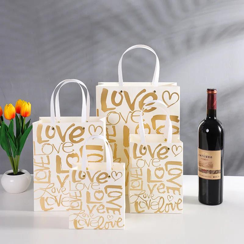Valentine's Day Handheld Boxs Creative Holiday Party Birthday Gift Bag Souvenir Packaging Bag Party Supplies 2025 New