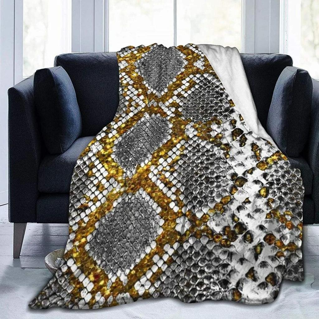 Tierhaut-Bedruckte Decke Leopard Tigerstreifen Flanelldecke Vier-Jahreszeiten-Nickerchen-Decke Schlafzimmer Dekorative Decke