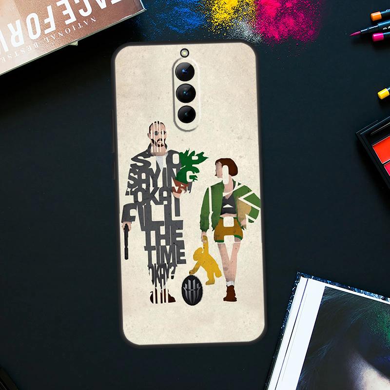 Leon The Professional Case For ZTE Nubia Red Magic 9 8 8S Pro Plus RedMagic 6S 7S Pro 6 7 Pro 5S 6R 5G Back Cover